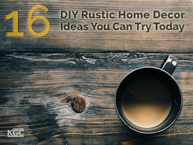 DIY Rustic Home Decor Ideas