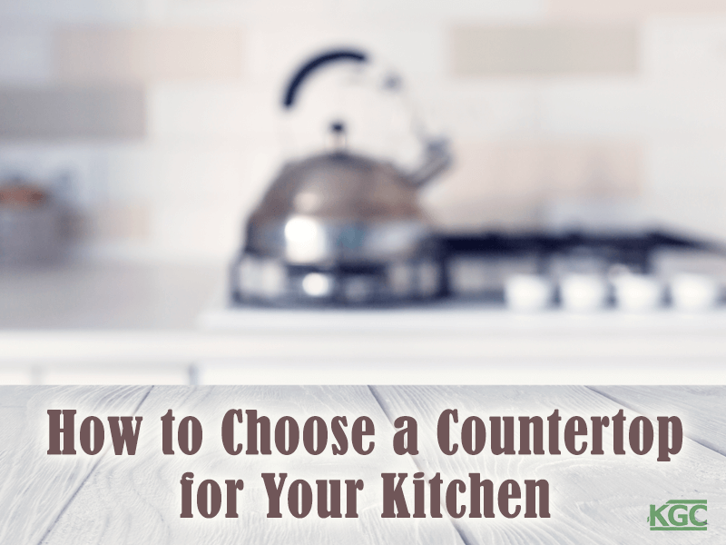how to choose a kitchen countertop