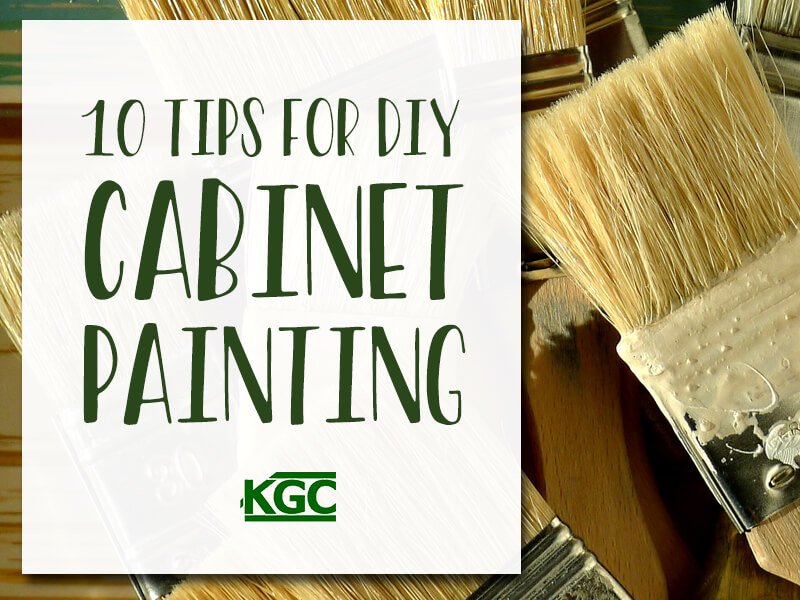 TN-10 tips for DIY cabinet painting