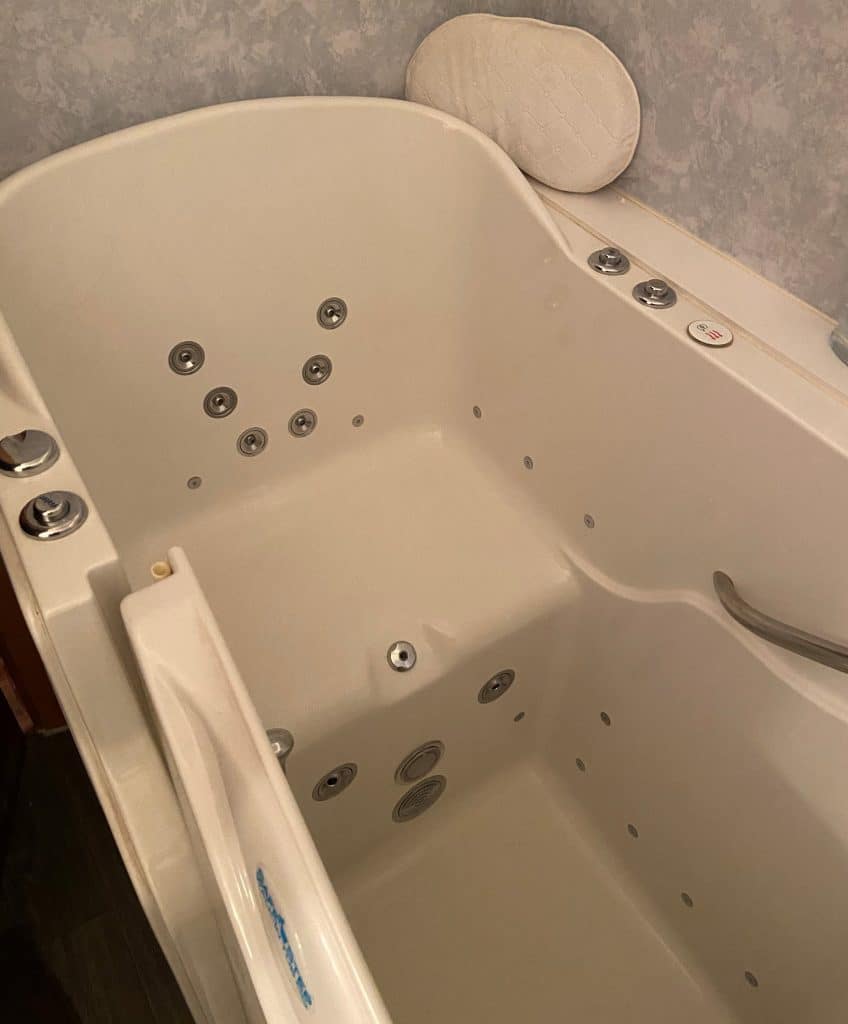 walk in tub